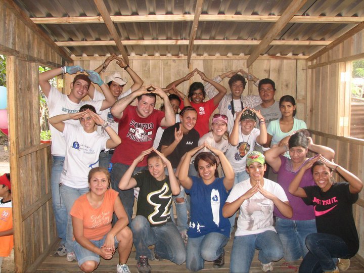 Home built during mission trip to El Salvador, 2011